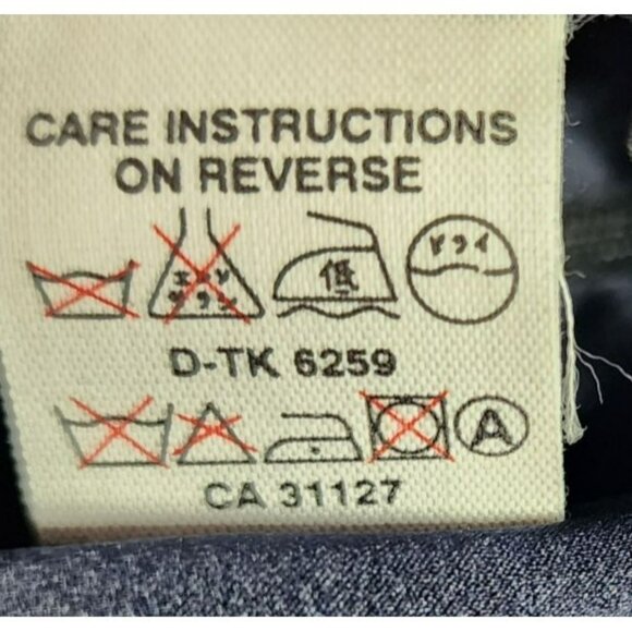 Donna Karan Skirt Size 12 Black Wool Zip Closure Tailored Fit Designer Staple - Picture 6 of 9